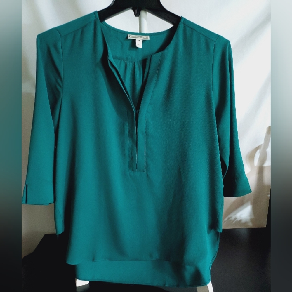 Dana Bunchman Green Shirt Top PL